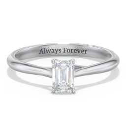 Classic Solitaire Engagement Ring