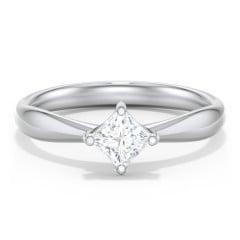 Classic Diamond Solitaire with 4 Prong Setting