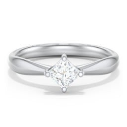 Classic Diamond Solitaire with 4 Prong Setting