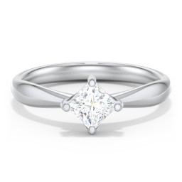 Classic Diamond Solitaire with 4 Prong Setting