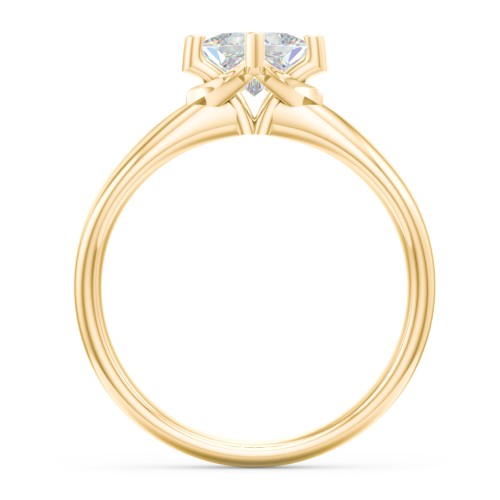 Classic Diamond Solitaire with 4 Prong Setting