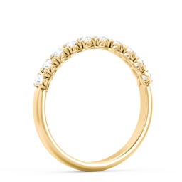 Classic Diamond Wedding Band in 10K Solid Yellow Gold