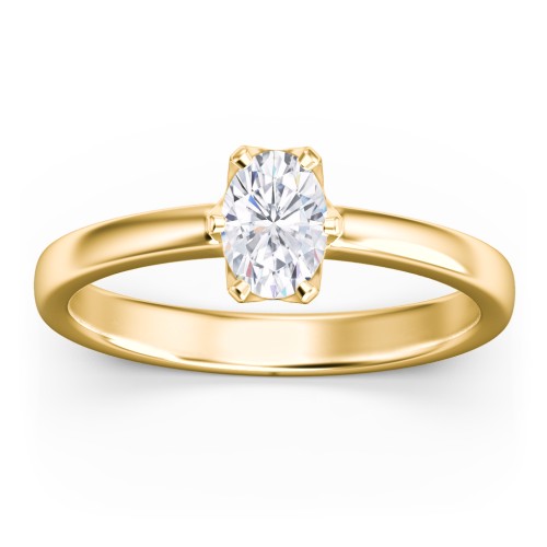 Classic 6-Prong Solitaire Diamond Engagement Ring