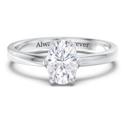 Classic 6-Prong Solitaire Diamond Engagement Ring