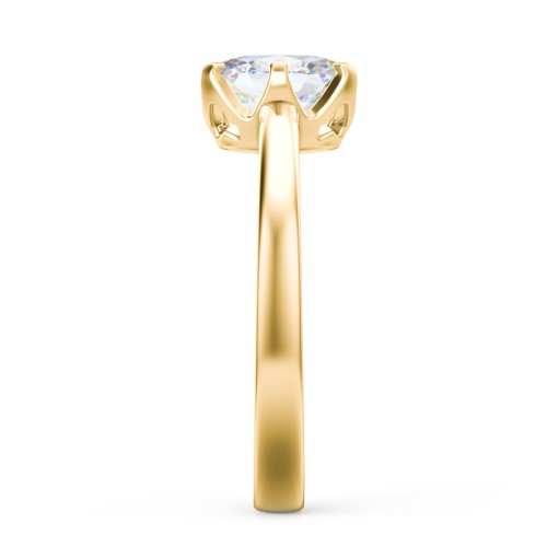 Classic 6-Prong Solitaire Diamond Engagement Ring