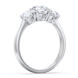 Classic 3-Stone Diamond Engagement Ring