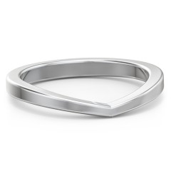 The Forevermore Wedding Band – 10K Yellow Gold
