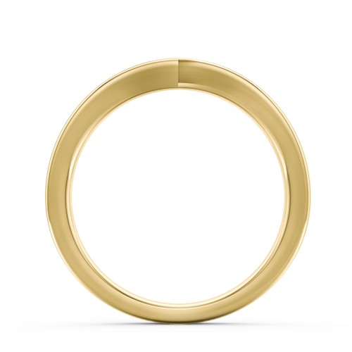 The Forevermore Wedding Band – 10K Yellow Gold