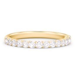Classic Shared Prong Half Eternity Wedding Band - 1/2 ct. tw.