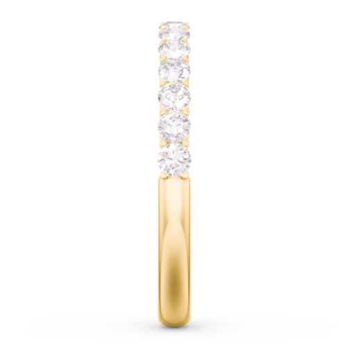 Classic Shared Prong Half Eternity Wedding Band - 1/2 ct. tw.