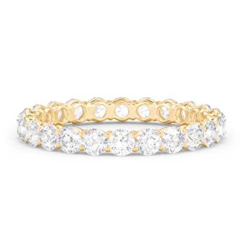 Classic Shared Prong Eternity Wedding Band - 1 1/4 ct. tw. – 10K Yellow Gold with Lab Diamonds