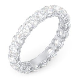 Classic Shared Prong Eternity Wedding Band - 3 ct. tw.