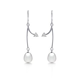 Freshwater Pearl Vine Earrings