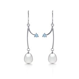 Freshwater Pearl Vine Earrings