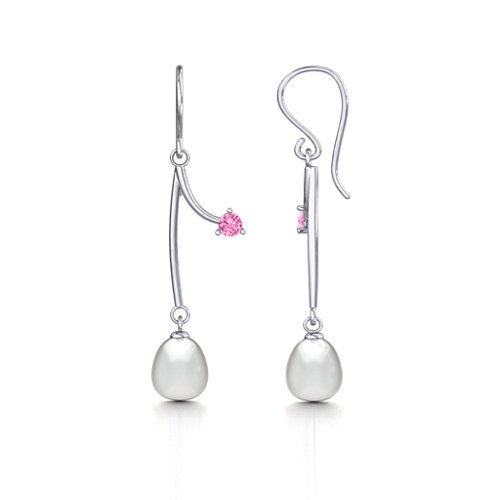 Freshwater Pearl Vine Earrings
