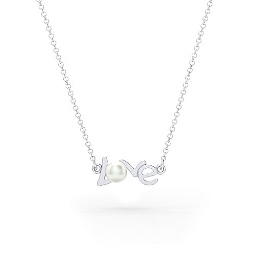 Pearl In Love Necklace