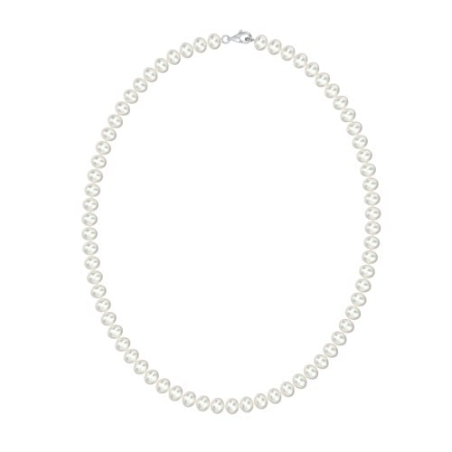 Classic 6mm Freshwater Pearl Necklace with Sterling Silver Clasp