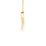 Pavé Heart Pendant with Diamond Accents – 10K Yellow Gold