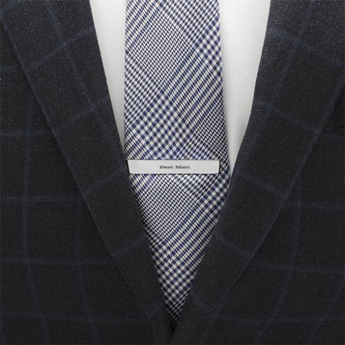 Engravable Tie Bar – Stainless Steel