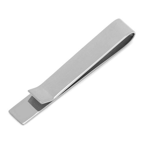 Engravable Tie Bar – Stainless Steel