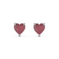 Heart Stud Earrings