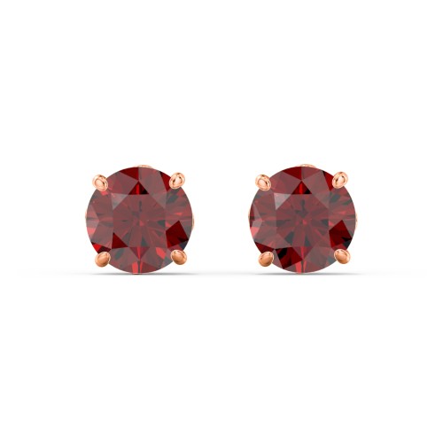 1 Carat Solitaire Stud Earrings