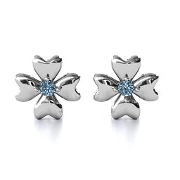 Four Heart Clover Earrings