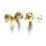 Bow Earrings – 10K Yellow Gold