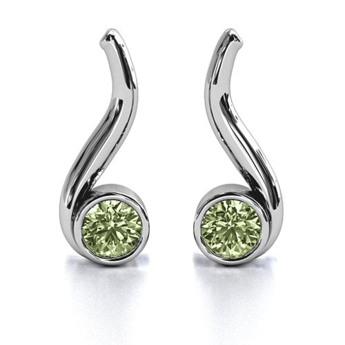 Swirl Drop Earrings