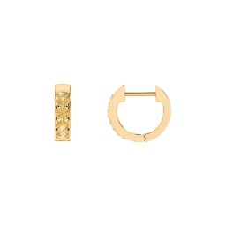 Personalised Gemstone Huggie Earrings