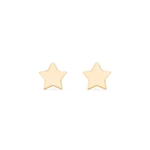 Star Shaped Stud Earrings