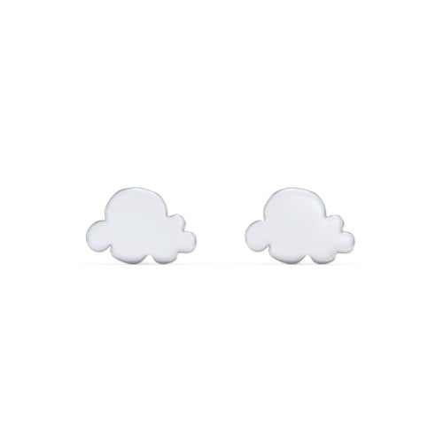 Cloud Shape Stud Earrings