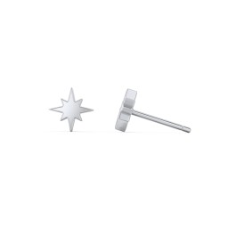 Starburst Stud Earrings in 925 Sterling Silver