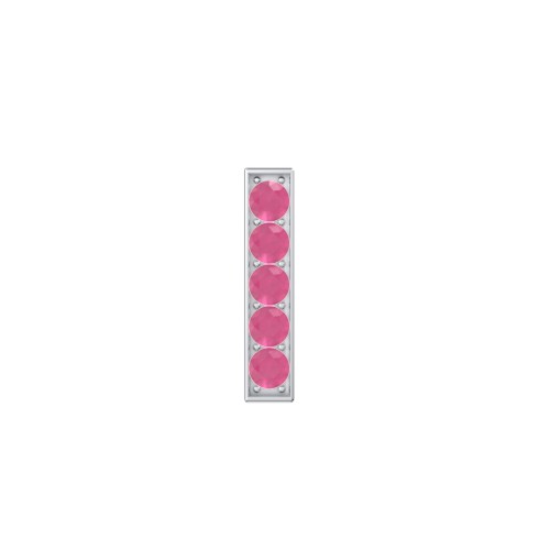 Petite Bar Single Stud with Accents