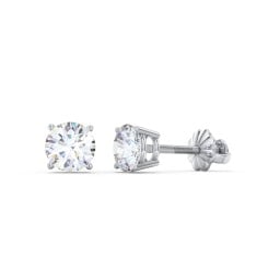 4 Prong Classic Diamond Stud Earrings - 1.0 ct. tw.