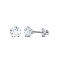 5 Prong Diamond Stud Earrings - 1.0 ct. tw.