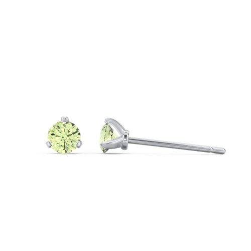 Birthstone Martini Stud Earrings