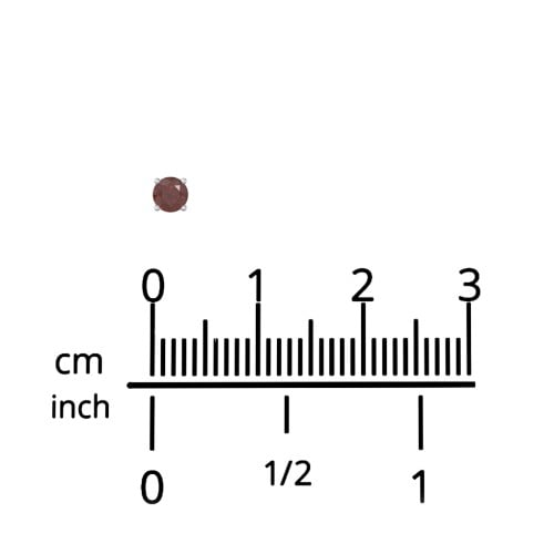 Classic Birthstone Single Stud