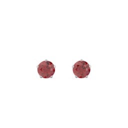 5 Prong Birthstone Stud Earrings