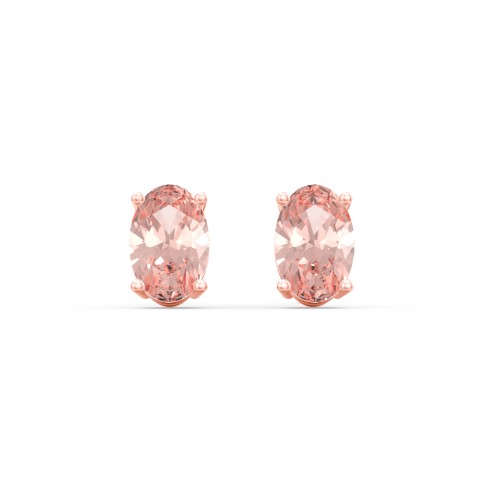 Classic Oval Birthstone Stud Earrings