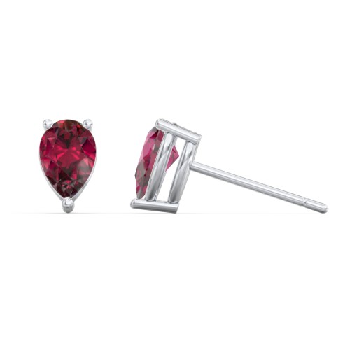 Classic Pear Cut Stud Earrings
