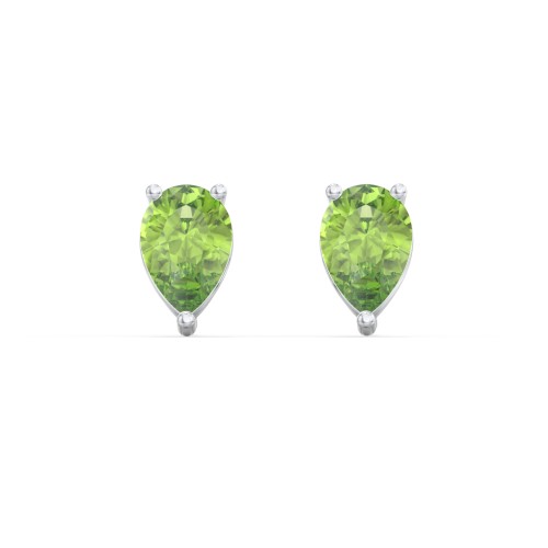 Classic Pear Cut Stud Earrings
