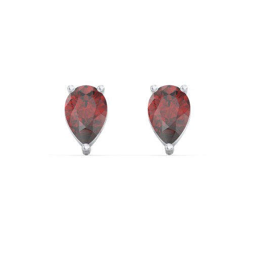 Classic Pear Cut Stud Earrings