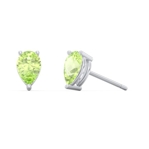 Classic Pear Cut Stud Earrings