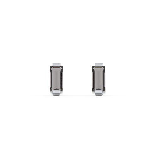 Classic Baguette Cut Stud Earrings