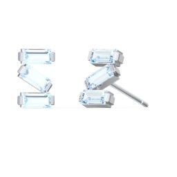 Baguette Scatter Stud Earrings