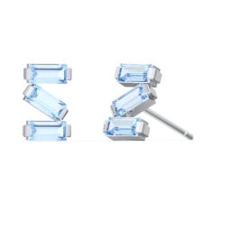 Baguette Scatter Stud Earrings