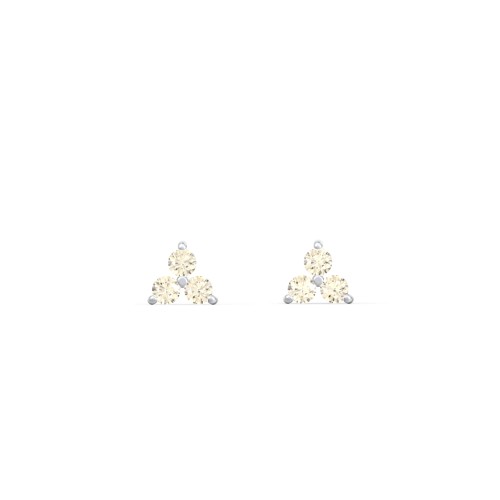 Mini Cluster Stud Earrings