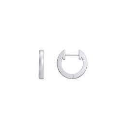 Small Huggie Hoop Earrings in 925 Sterling Silver