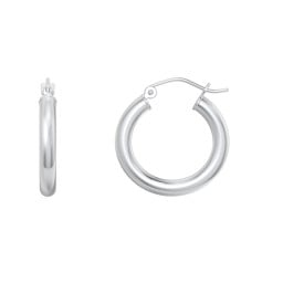 Medium Tube Hoop Earrings